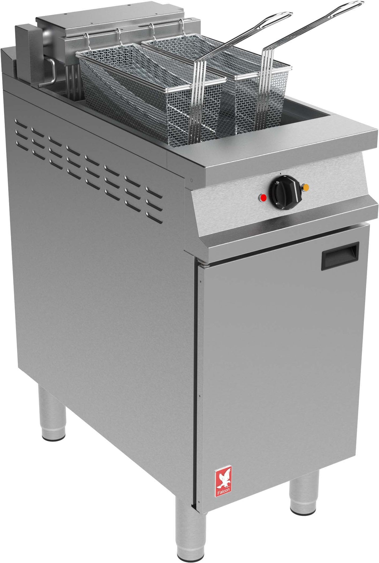 Falcon E3840 - Single Pan, Twin Basket Fryer - Electric