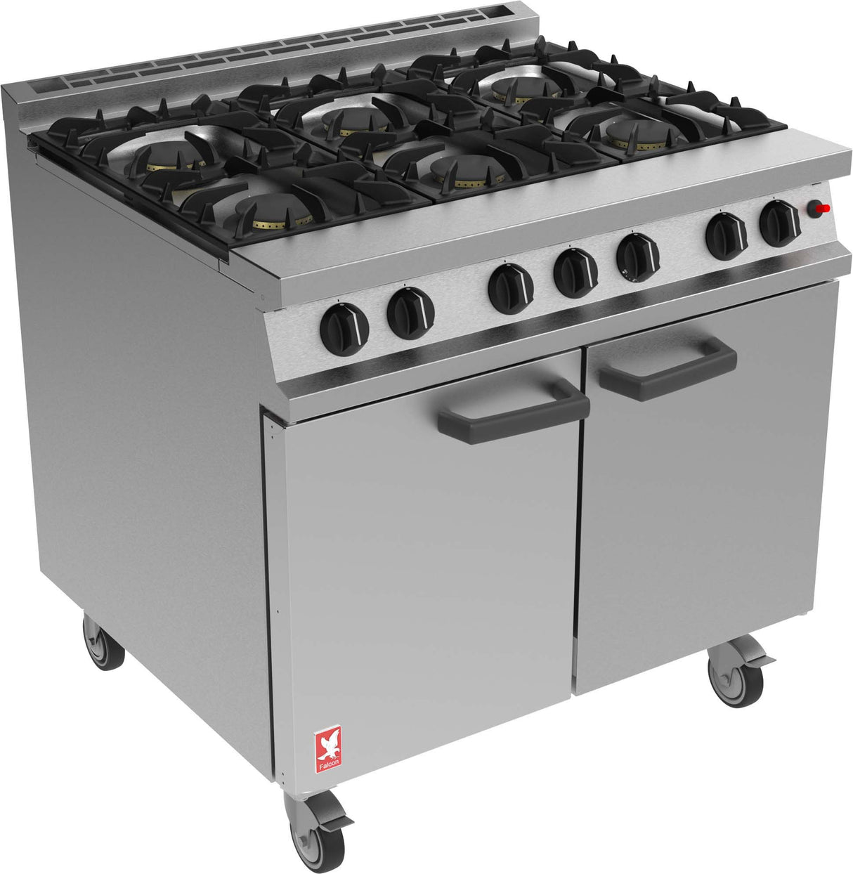 Falcon G3101 - Six Burner Open Top Oven Range - Gas