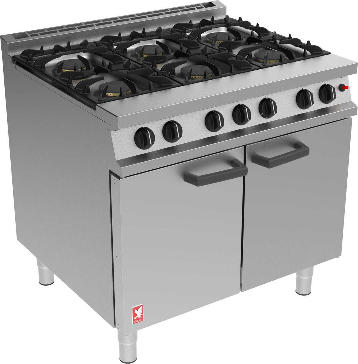 Falcon G3101 - Six Burner Open Top Oven Range - Gas
