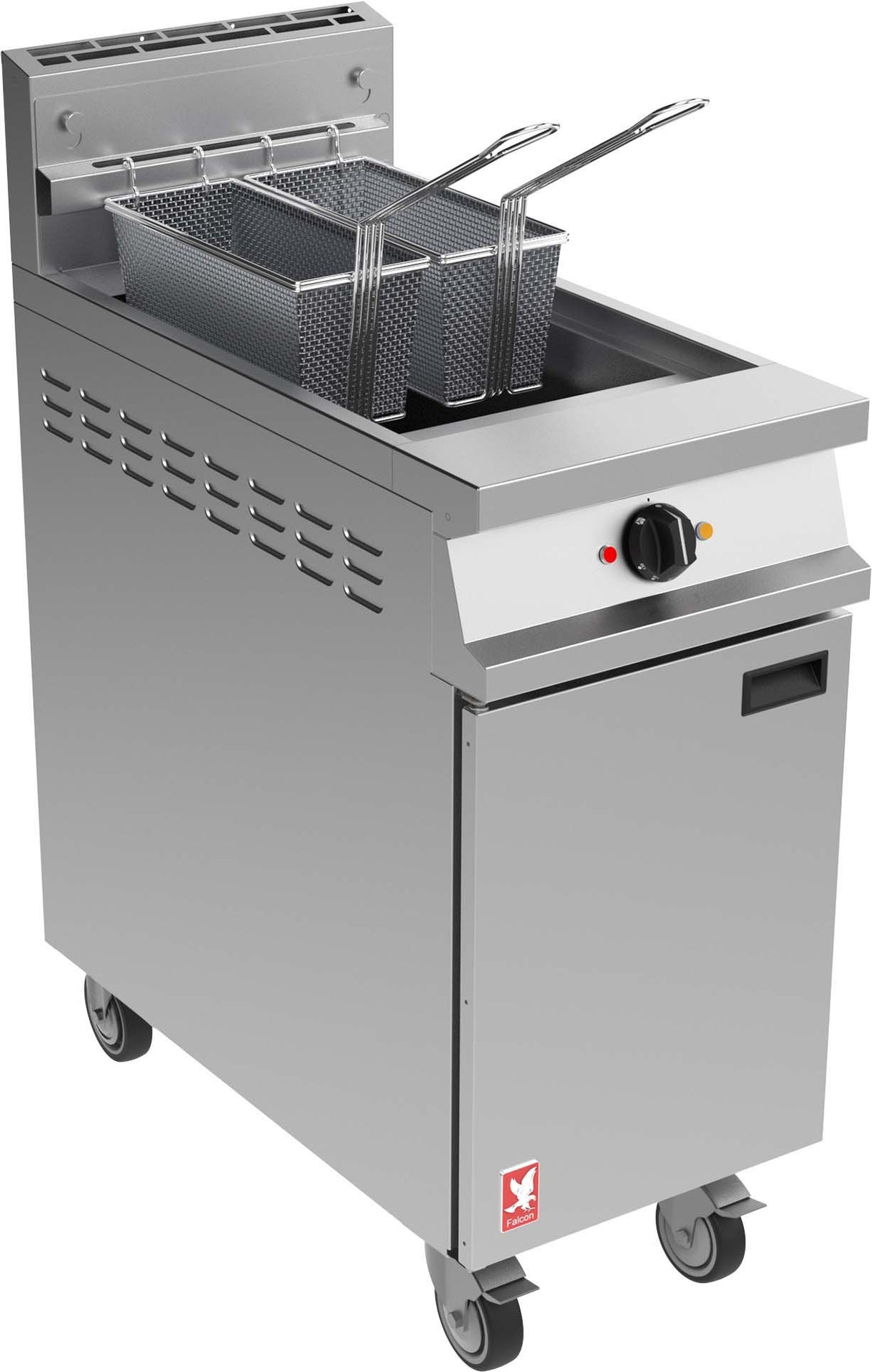 Falcon G3840 - Single Pan, Twin Basket Fryer - Gas