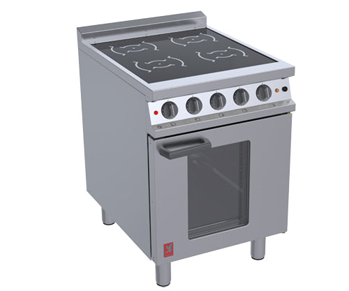 Falcon One Series - E143i - 4 Zone Induction Oven Range - Three Phase - 18kw