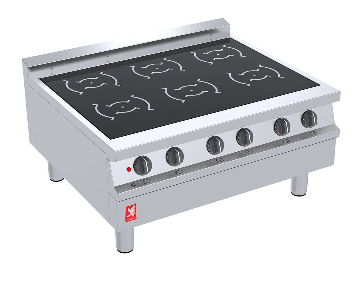 Falcon One Series - E1603i - 6 Zone Induction Countertop - Three Phase - 11.1kw