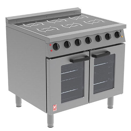 Falcon One Series - E161i - 6 Zone Induction Top Oven Range - Single Phase - 13kw