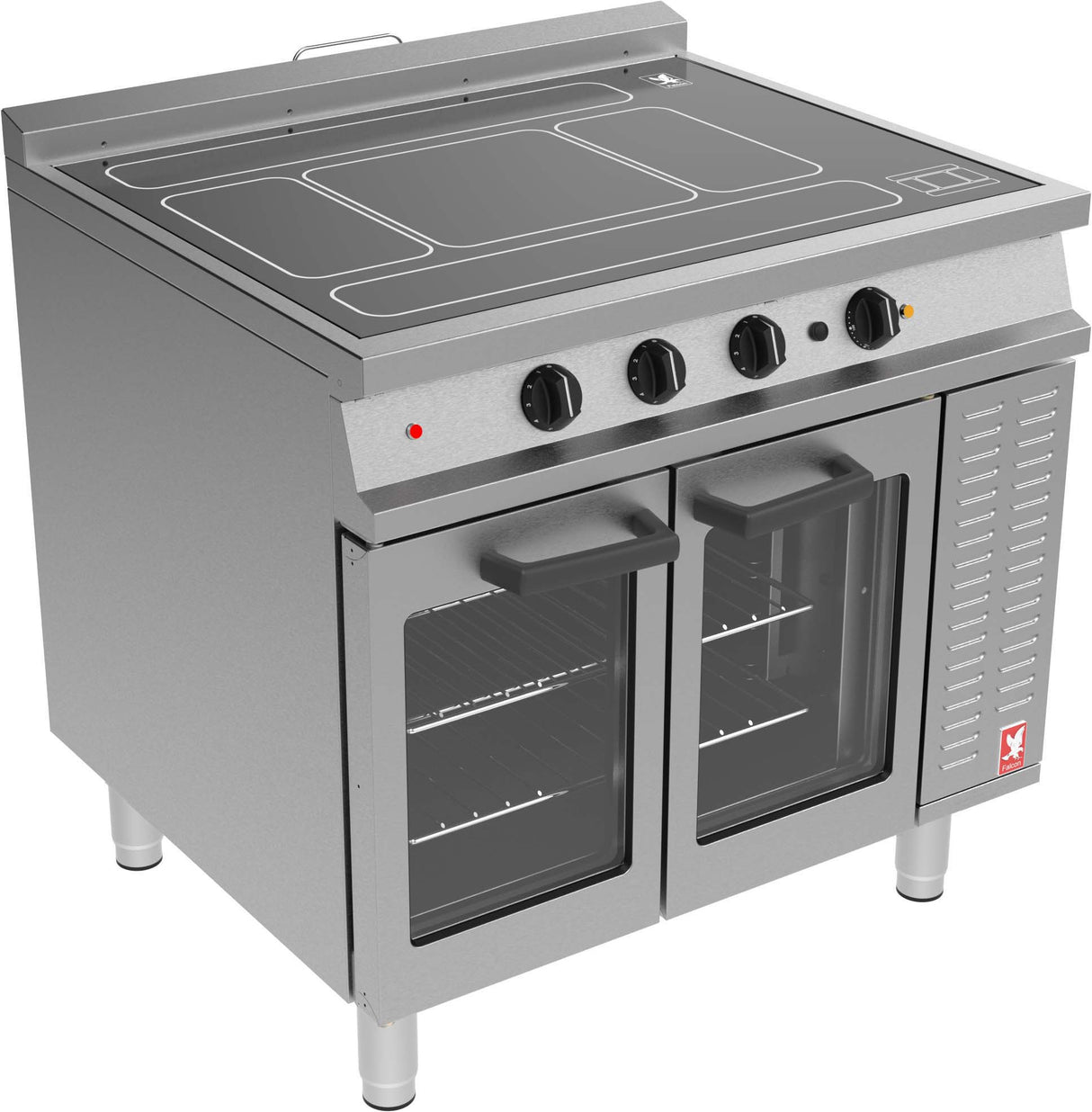 Falcon E3917i - Solid Top Induction Oven Range - 27.5KW