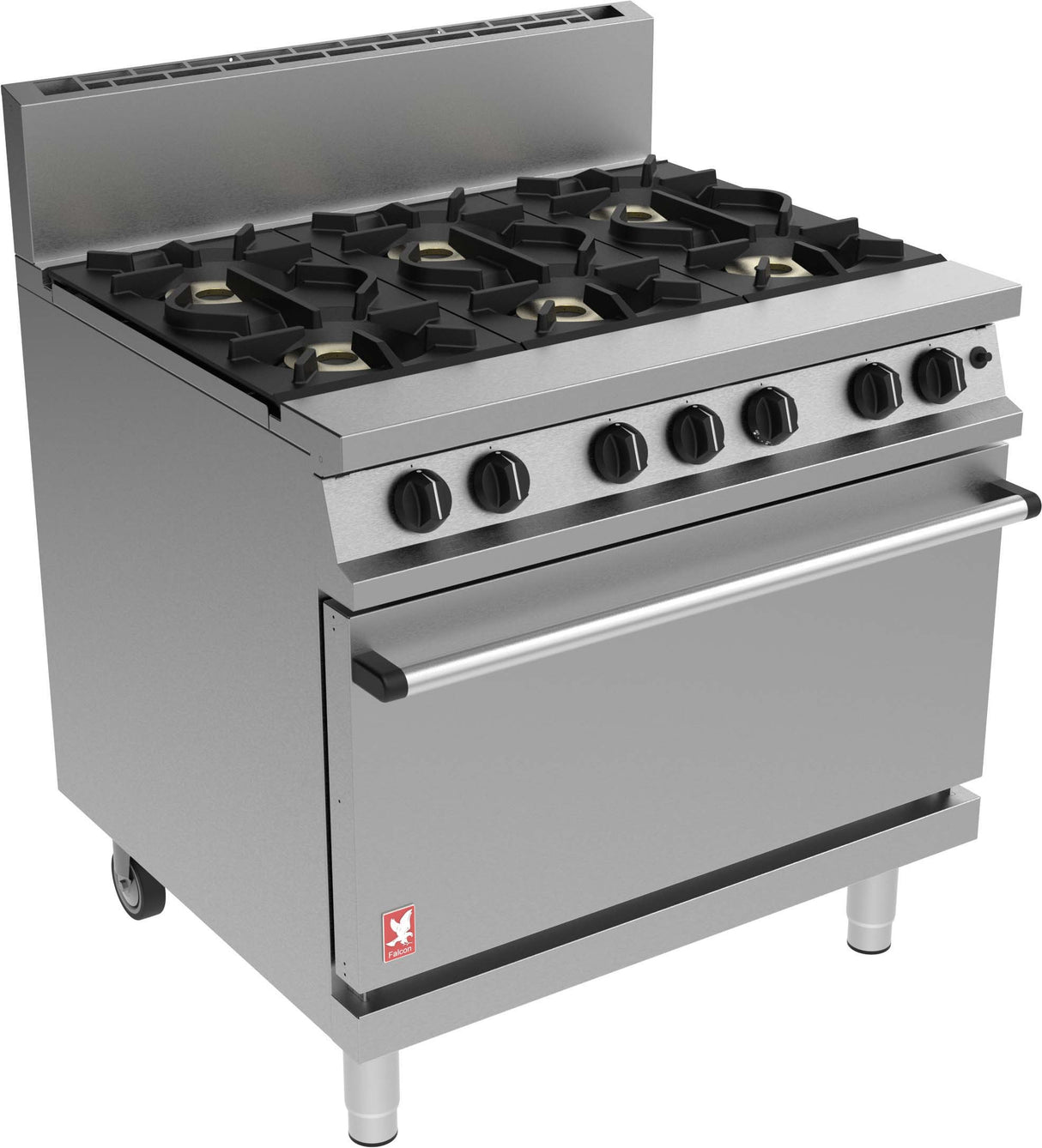 Falcon G3101HD - Six Burner Oven Range - Gas