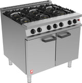 Falcon G3101 - Six Burner Open Top Oven Range - Gas