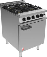 Falcon G3161 Four Burner Open Top - Gas Oven Range - Gas
