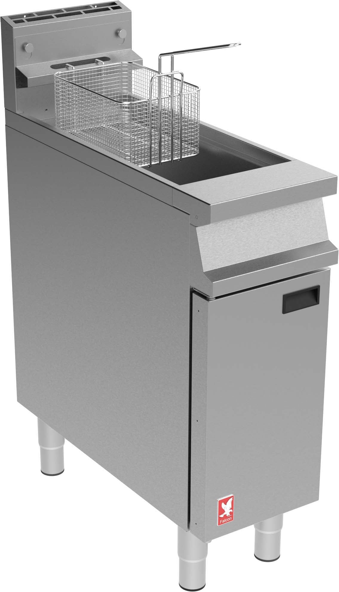 Falcon G3830 - Single Pan, Single Basket Fryer - Gas