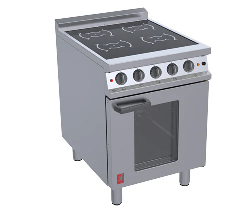Falcon One Series – E143i – 4 Zone Induction Oven Range – Three Phase – 18kw