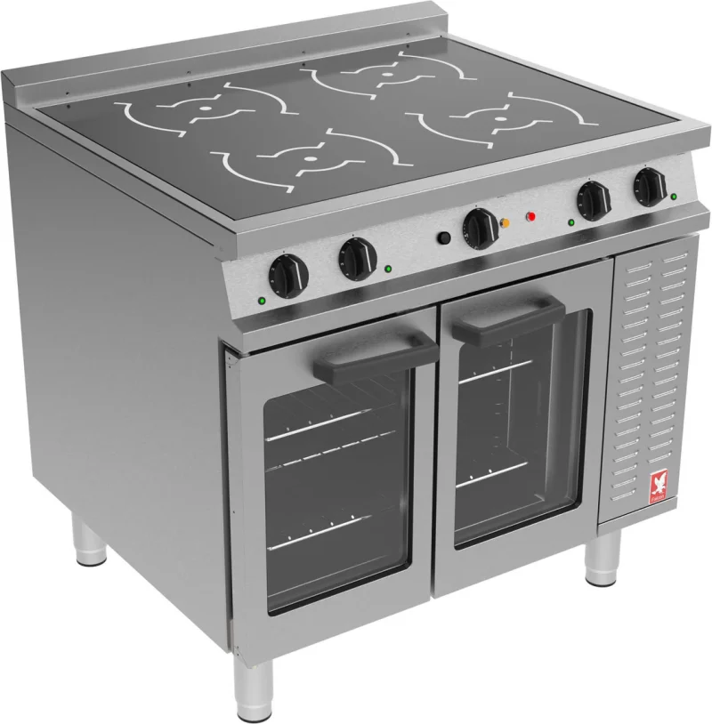Falcon E3913i - Four Zone Induction Top Oven Range - 20KW