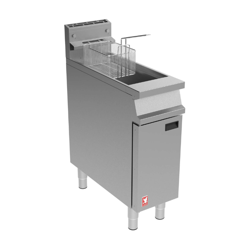 Falcon G3830 - Single Pan, Single Basket Fryer - Gas