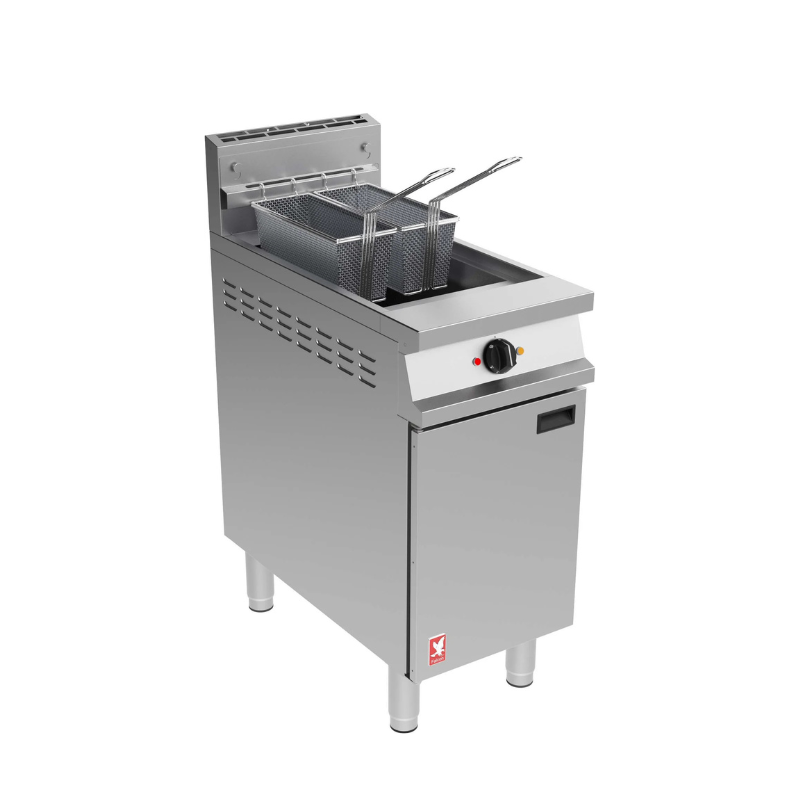 Falcon G3840 - Single Pan, Twin Basket Fryer - Gas